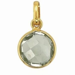 Kalesi Medaillon Amethyst Grün Gold